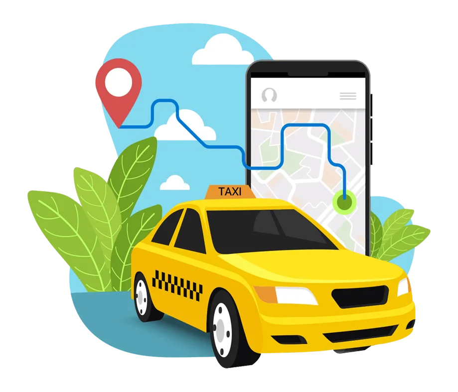 taxi map location