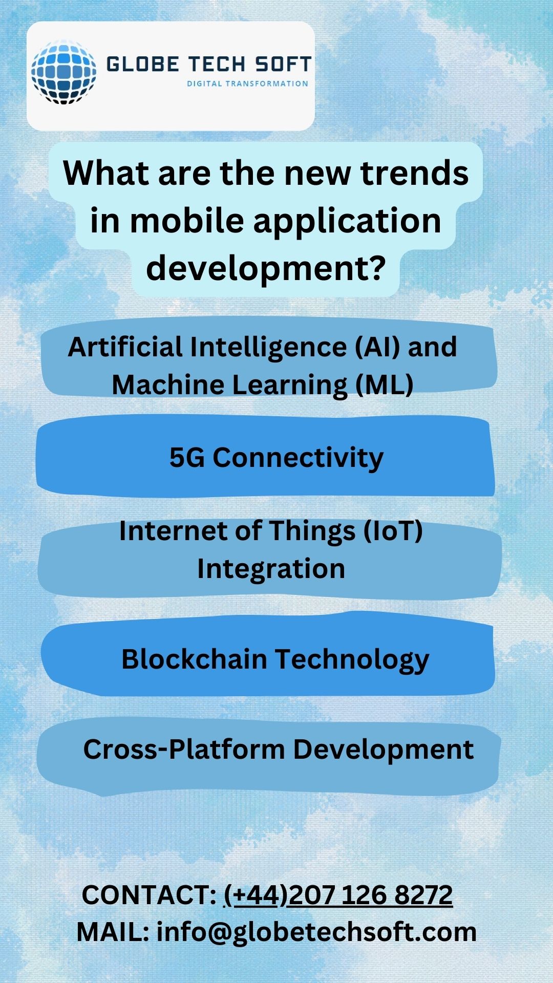What are the new trends in mobile application development?