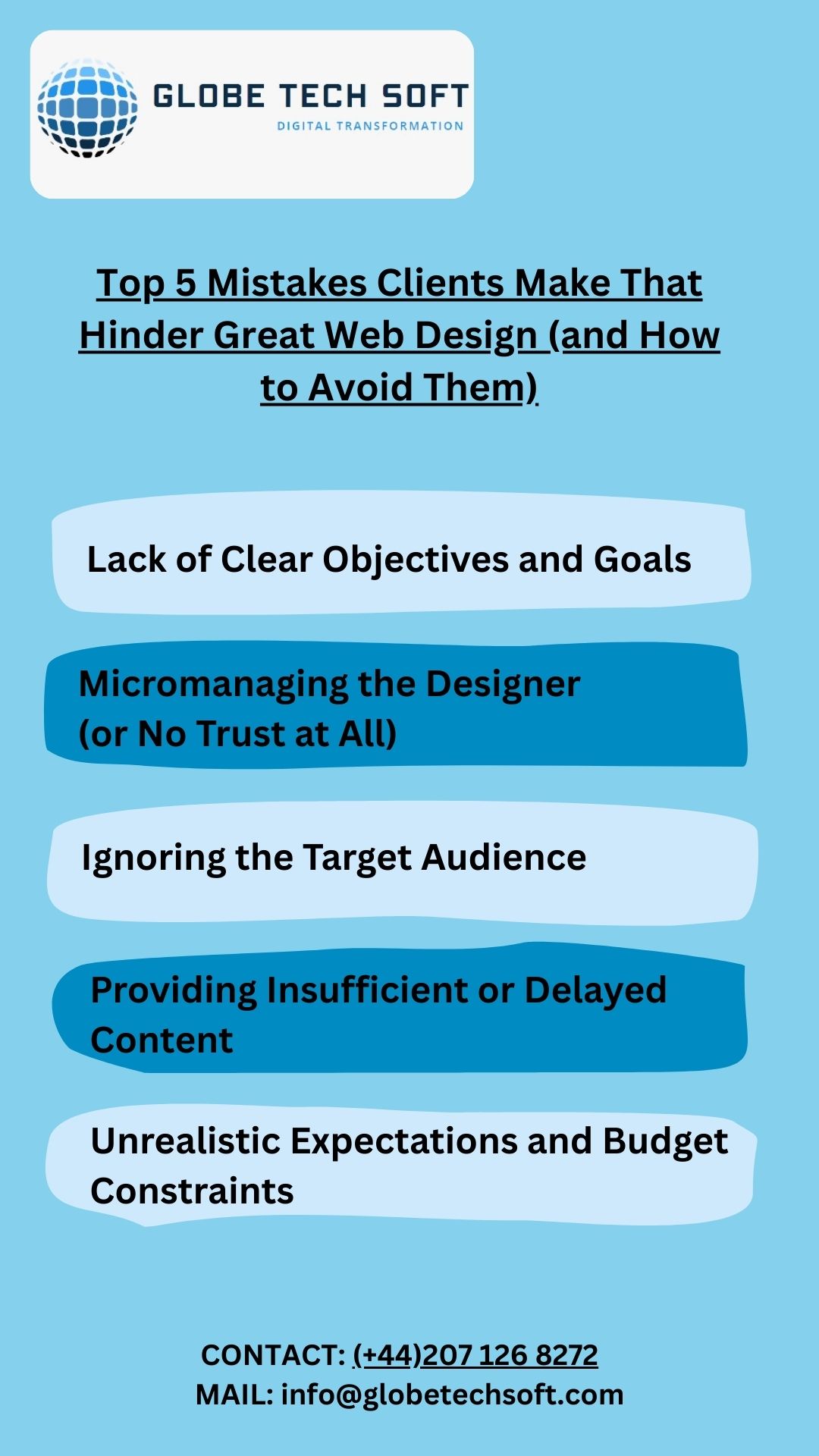 Top 5 Mistakes Clients Make That Hinder Great Web Design (and How to Avoid Them)